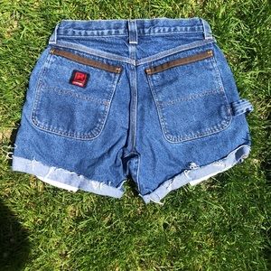Wrangler workwear cut off shorts size 30